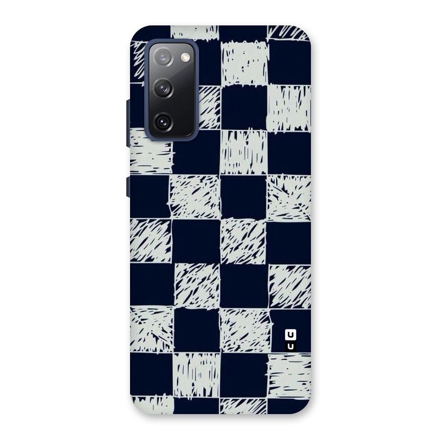 Sketchy Check Design Back Case for Galaxy S20 FE