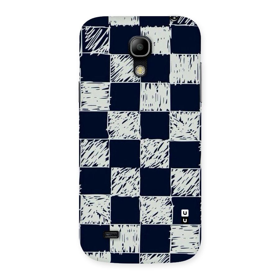 Sketchy Check Design Back Case for Galaxy S4 Mini