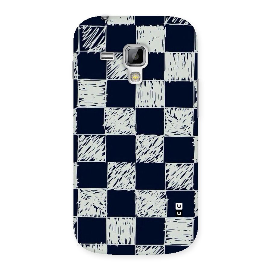 Sketchy Check Design Back Case for Galaxy S Duos