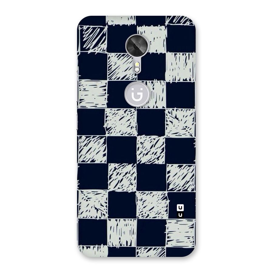 Sketchy Check Design Back Case for Gionee A1