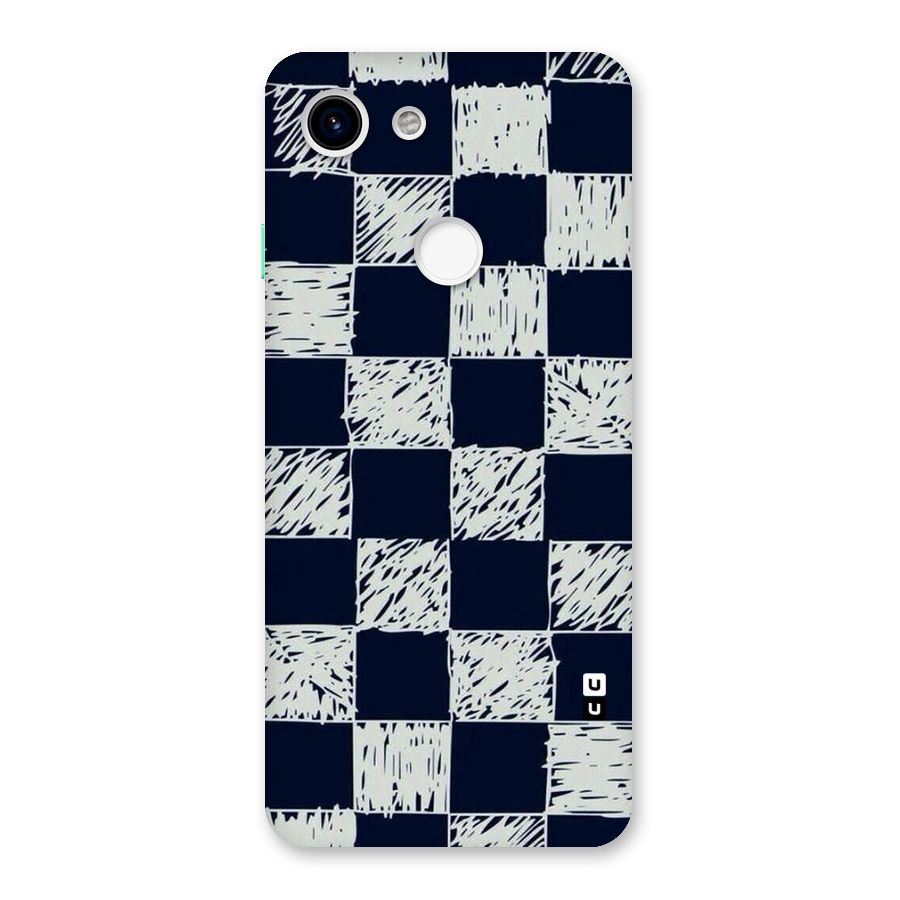 Sketchy Check Design Back Case for Google Pixel 3