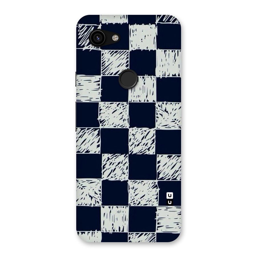 Sketchy Check Design Back Case for Google Pixel 3a