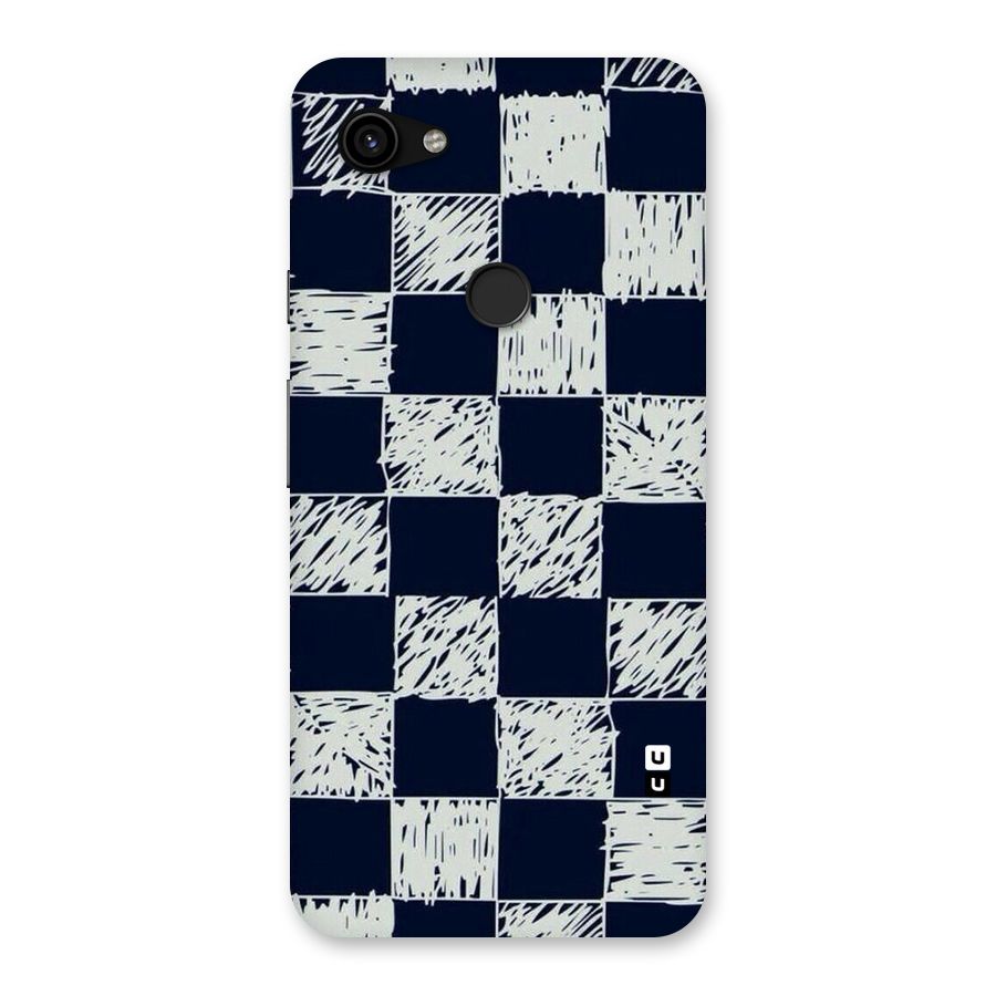 Sketchy Check Design Back Case for Google Pixel 3a XL