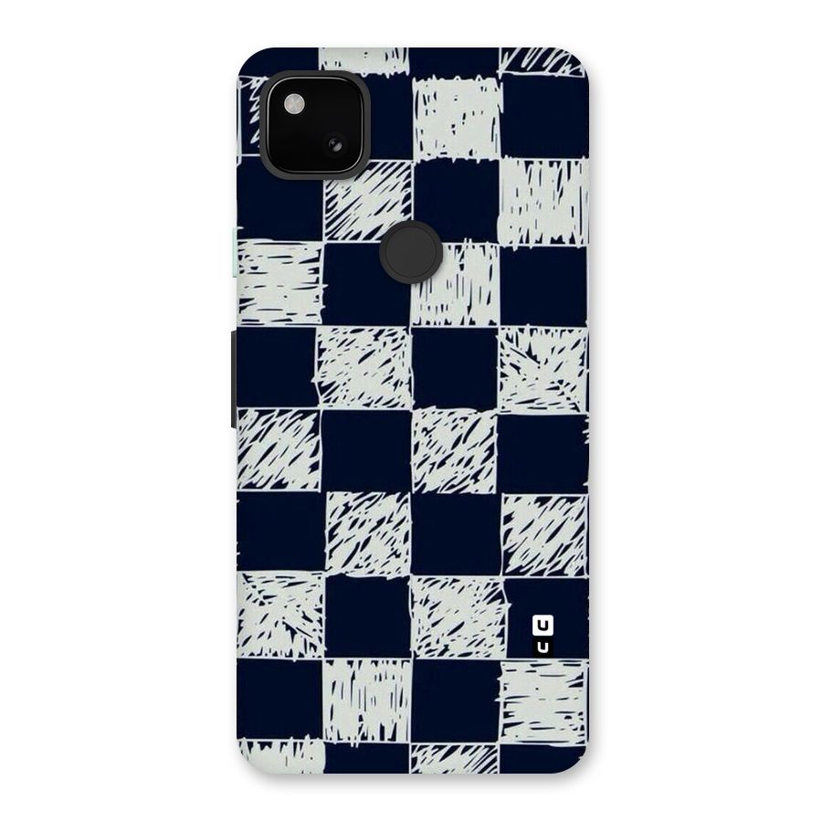 Sketchy Check Design Back Case for Google Pixel 4a