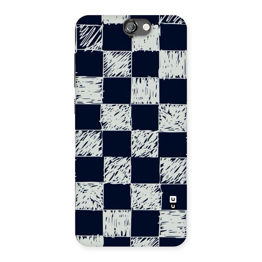 Sketchy Check Design Back Case for HTC One A9