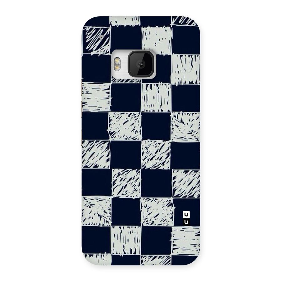 Sketchy Check Design Back Case for HTC One M9