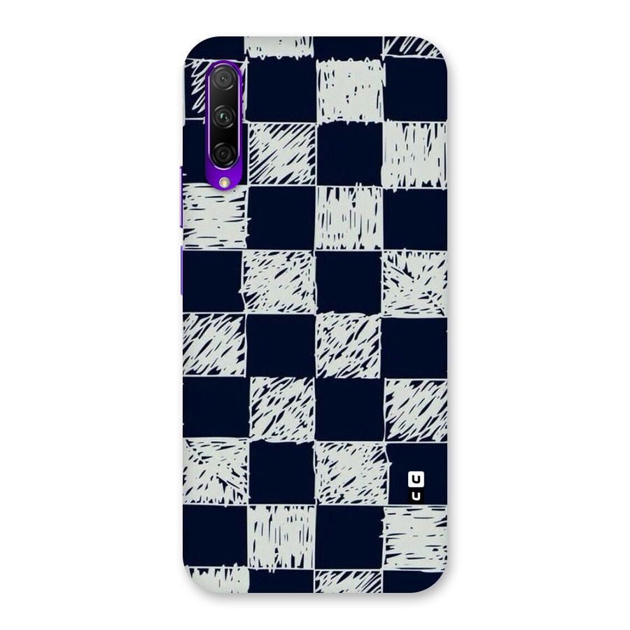 Sketchy Check Design Back Case for Honor 9X Pro