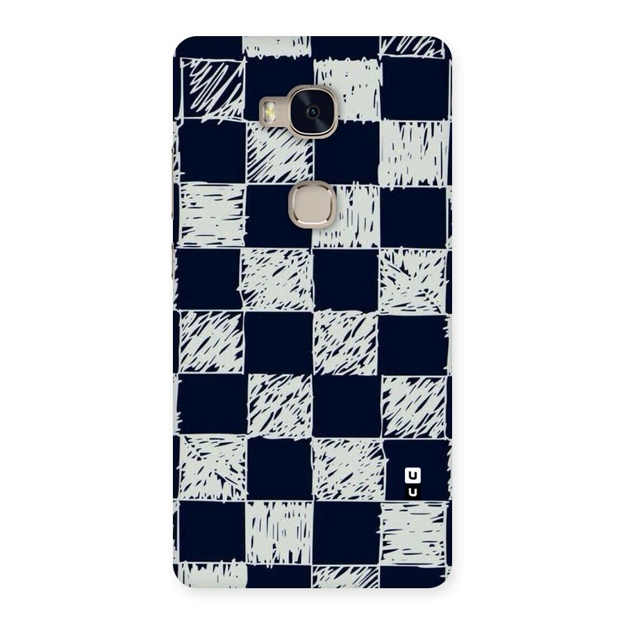Sketchy Check Design Back Case for Huawei Honor 5X