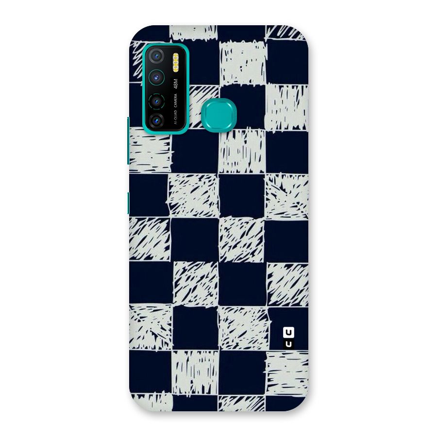 Sketchy Check Design Back Case for Infinix Hot 9 Pro