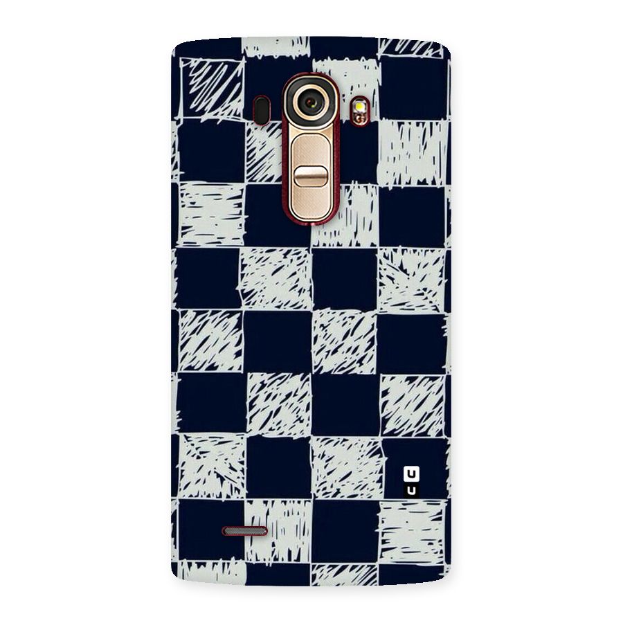 Sketchy Check Design Back Case for LG G4