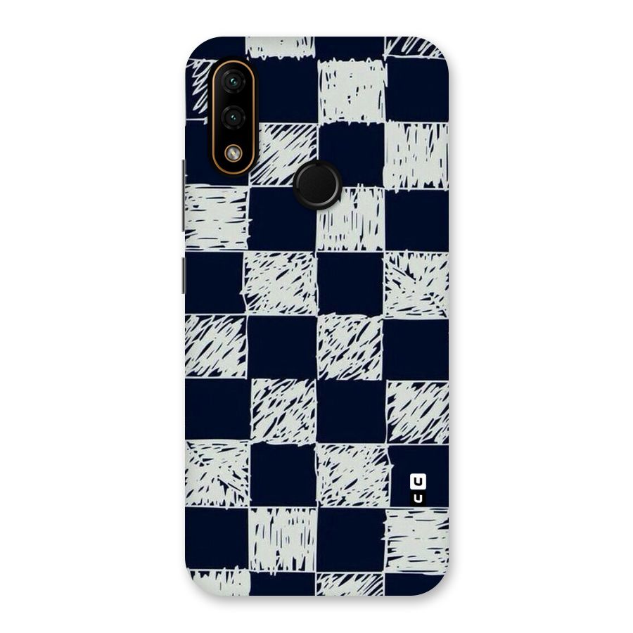 Sketchy Check Design Back Case for Lenovo A6 Note