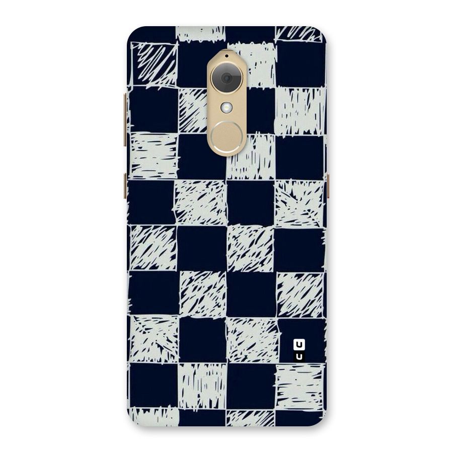 Sketchy Check Design Back Case for Lenovo K8