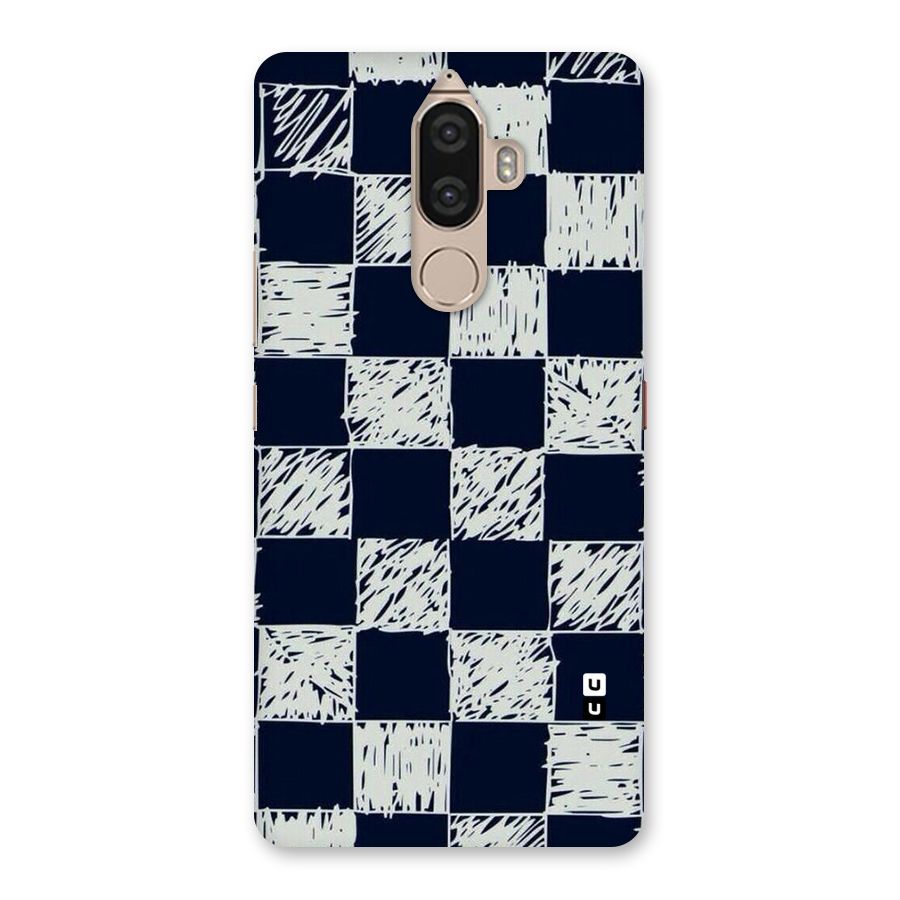 Sketchy Check Design Back Case for Lenovo K8 Note
