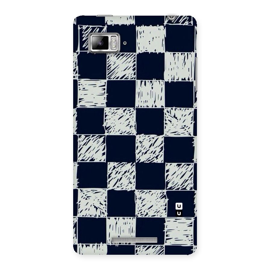 Sketchy Check Design Back Case for Lenovo Vibe Z K910