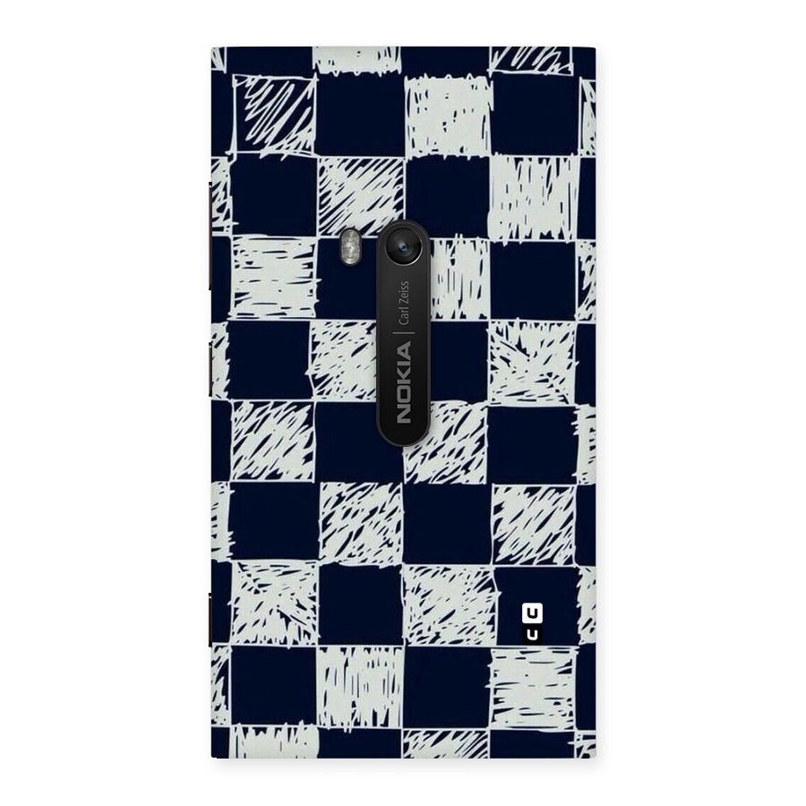 Sketchy Check Design Back Case for Lumia 920