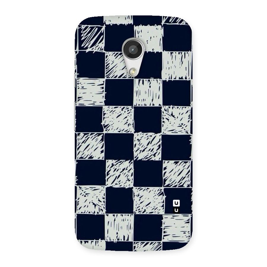 Sketchy Check Design Back Case for Moto G 2nd Gen