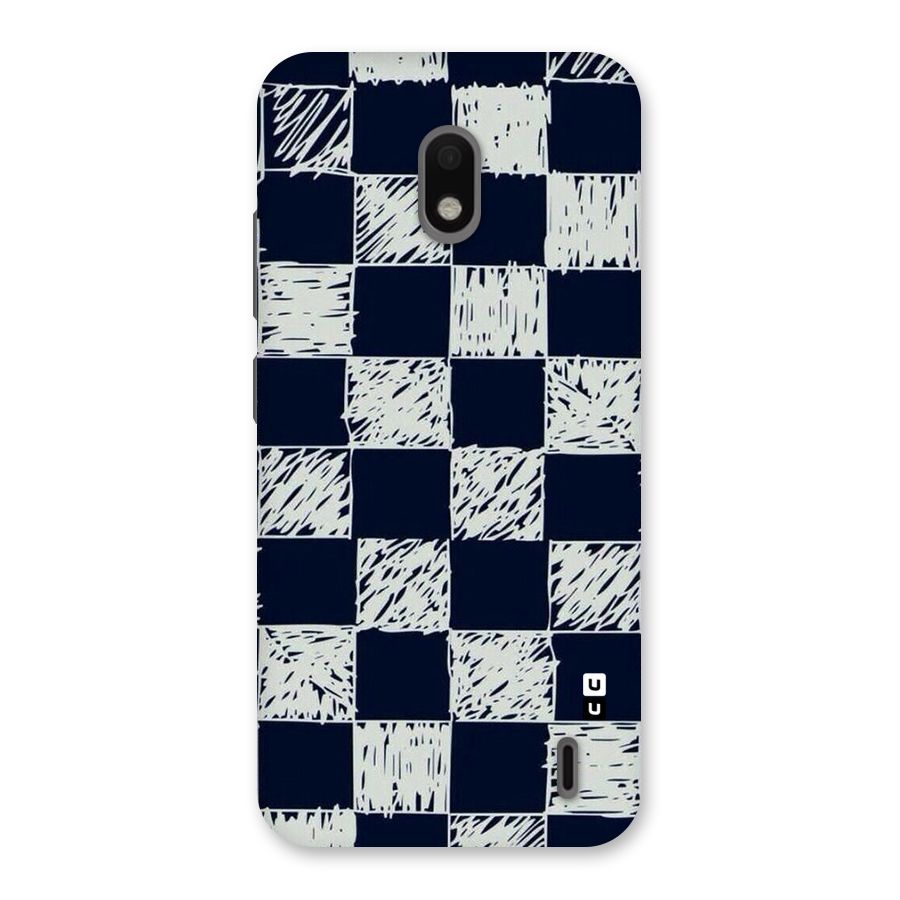 Sketchy Check Design Back Case for Nokia 2.2