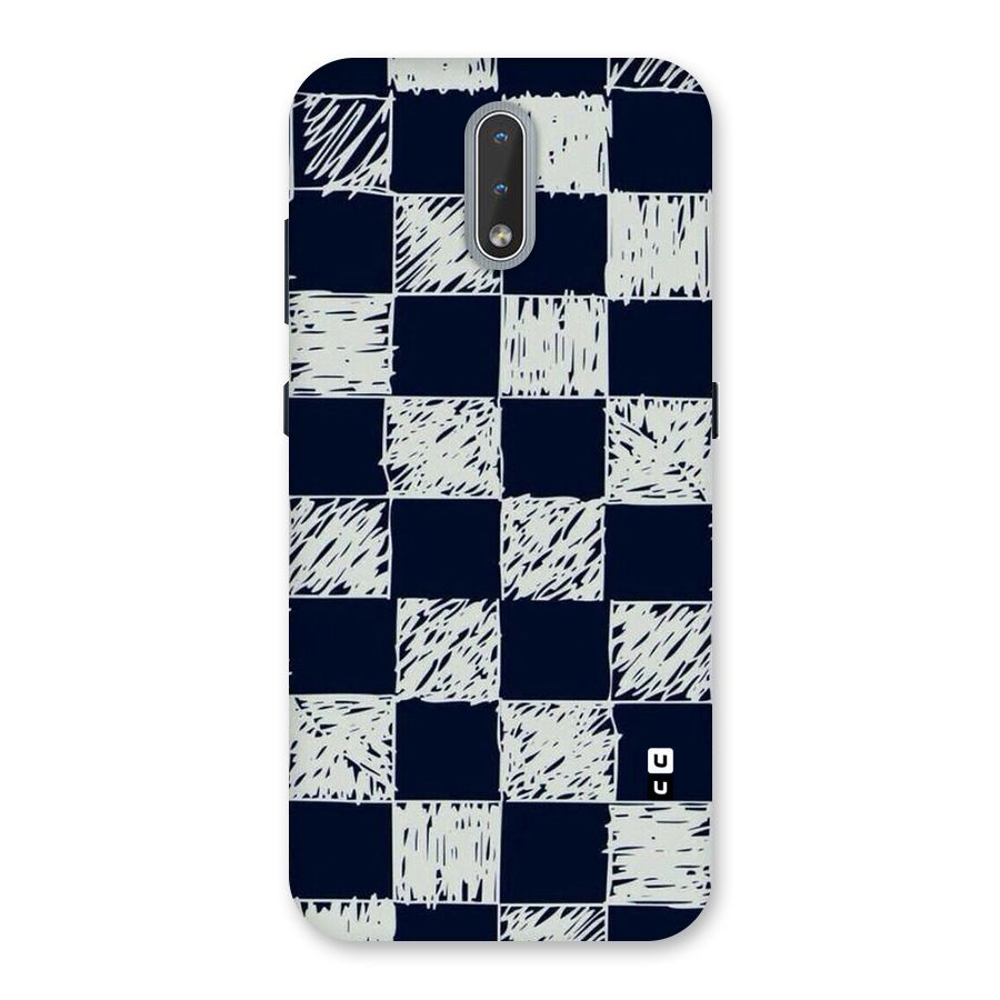 Sketchy Check Design Back Case for Nokia 2.3