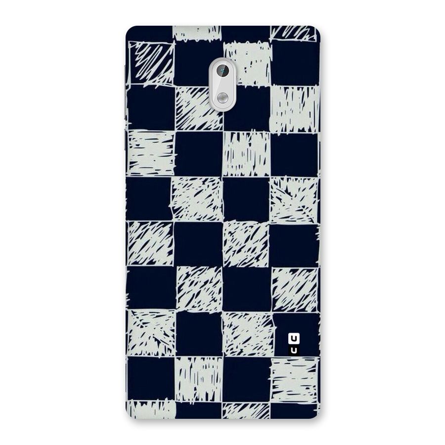Sketchy Check Design Back Case for Nokia 3