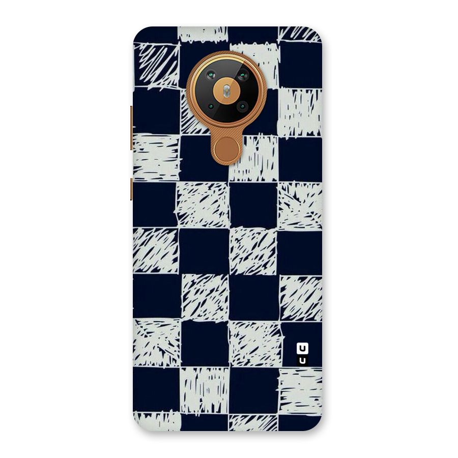 Sketchy Check Design Back Case for Nokia 5.3