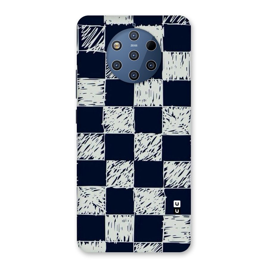 Sketchy Check Design Back Case for Nokia 9 PureView