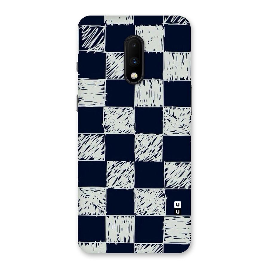 Sketchy Check Design Back Case for OnePlus 7