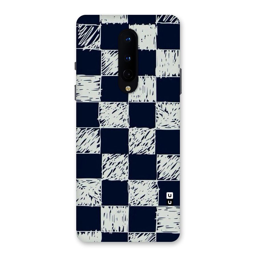 Sketchy Check Design Back Case for OnePlus 8