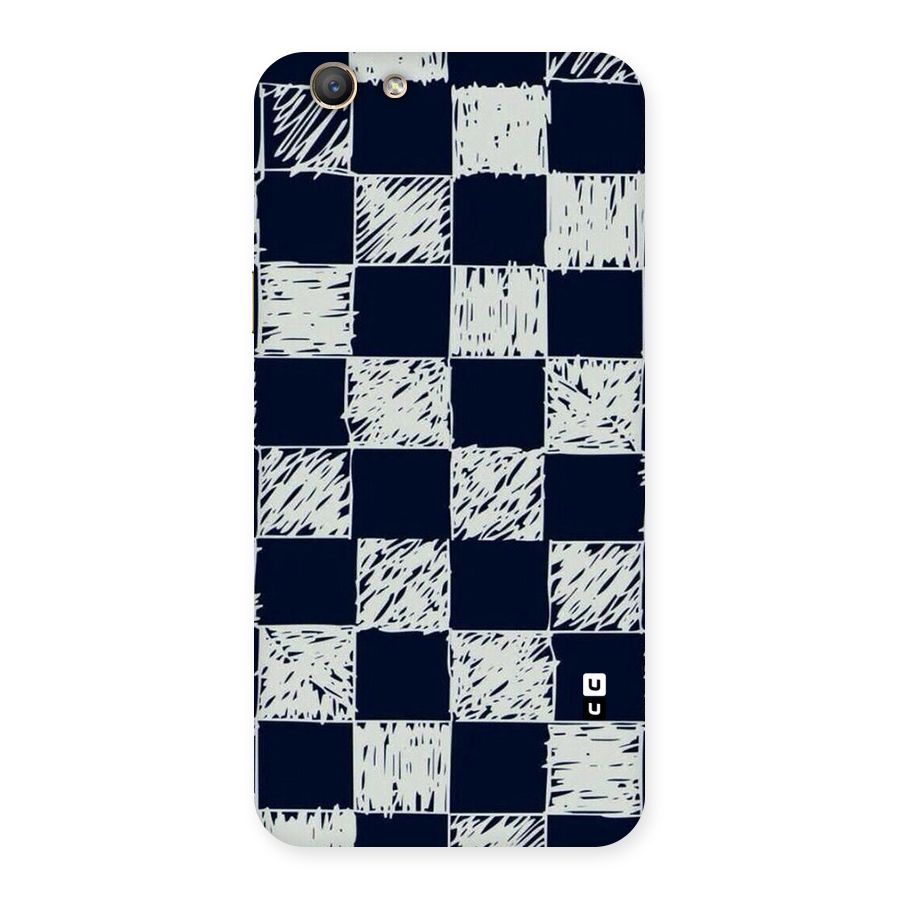 Sketchy Check Design Back Case for Oppo A59