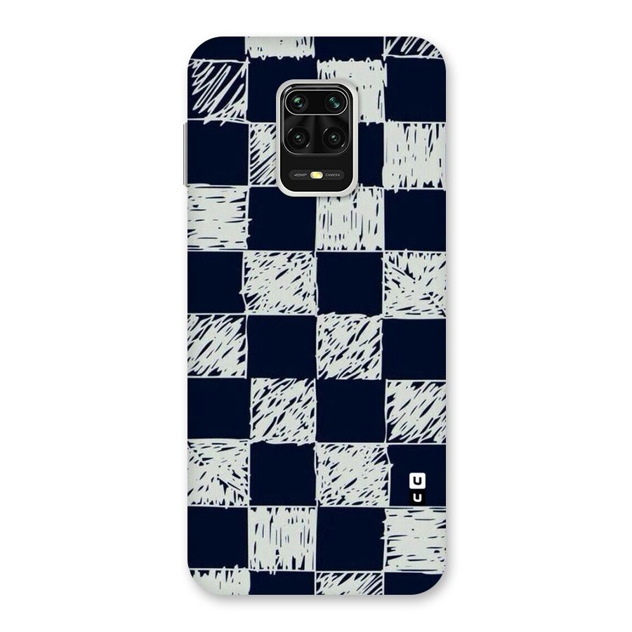 Sketchy Check Design Back Case for Poco M2 Pro