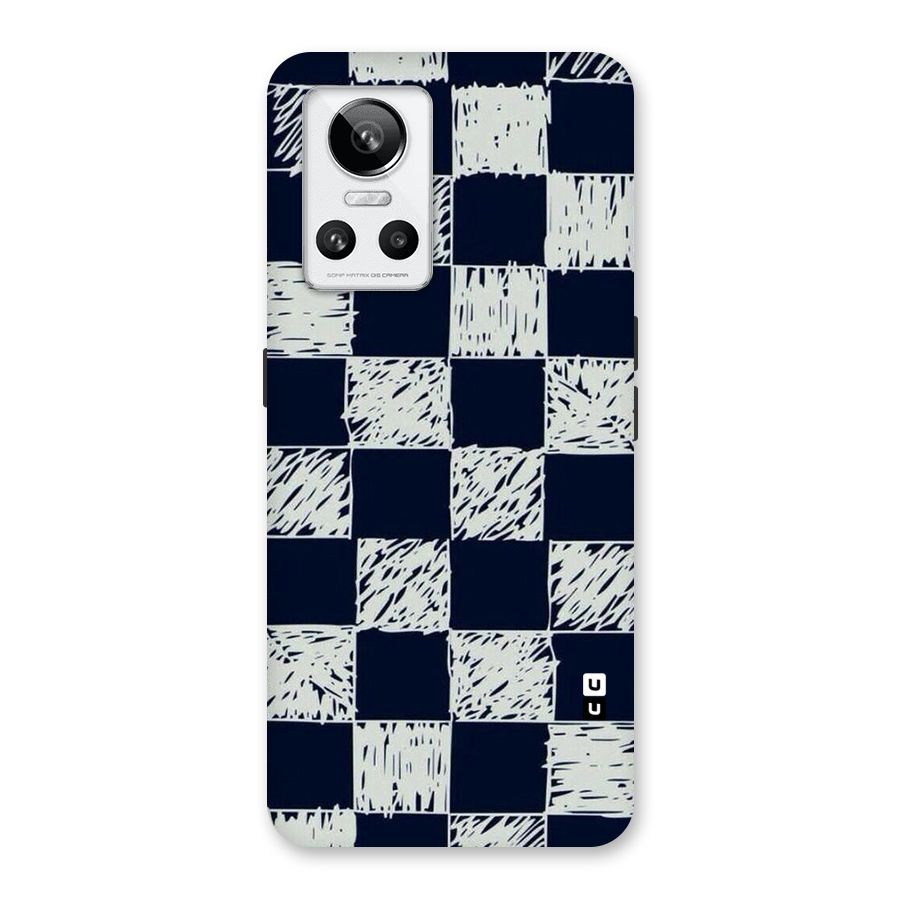 Sketchy Check Design Back Case for Realme GT Neo 3