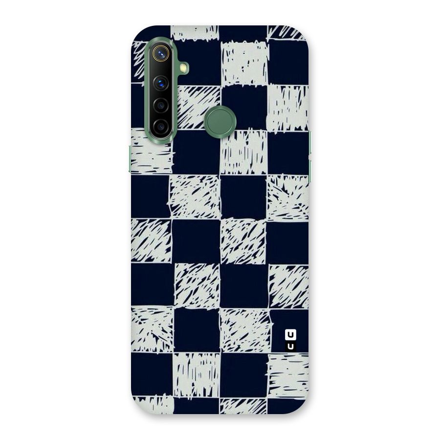Sketchy Check Design Back Case for Realme Narzo 10