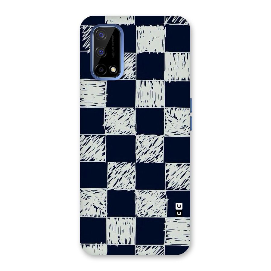 Sketchy Check Design Back Case for Realme Narzo 30 Pro