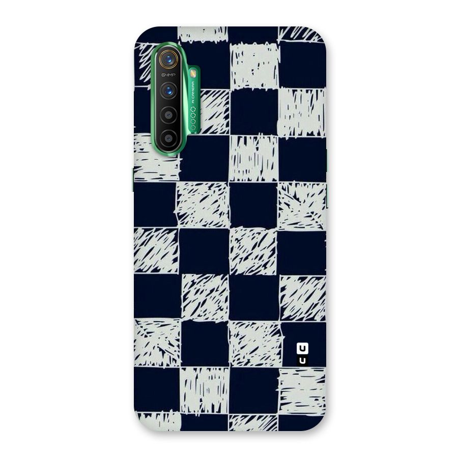 Sketchy Check Design Back Case for Realme X2