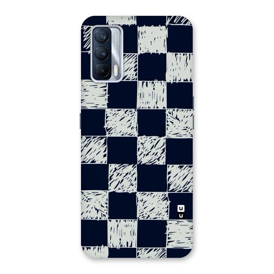 Sketchy Check Design Back Case for Realme X7