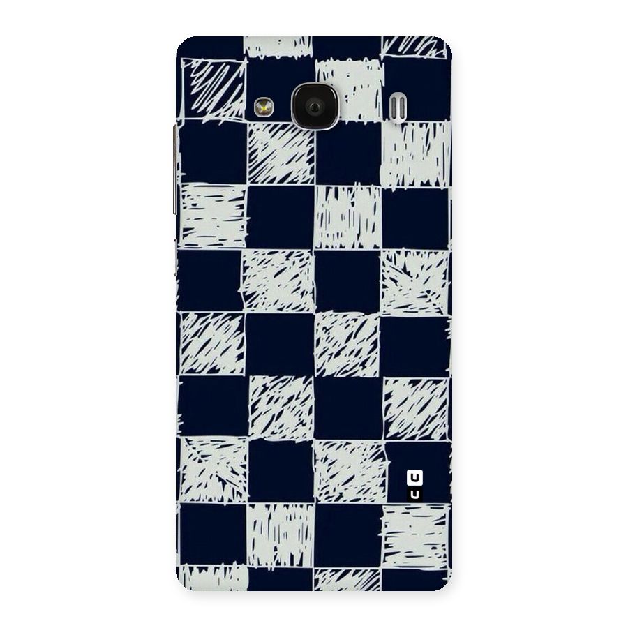Sketchy Check Design Back Case for Redmi 2s