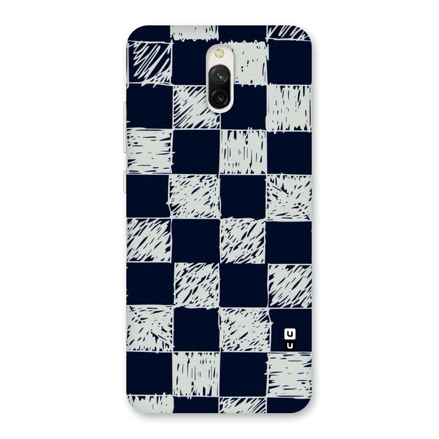 Sketchy Check Design Back Case for Redmi 8A Dual