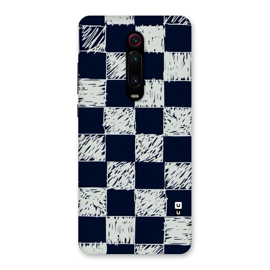 Sketchy Check Design Back Case for Redmi K20 Pro