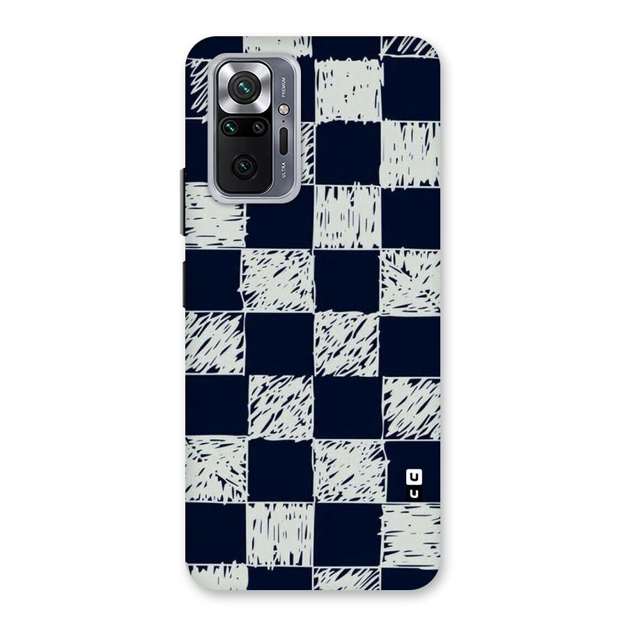 Sketchy Check Design Back Case for Redmi Note 10 Pro Max