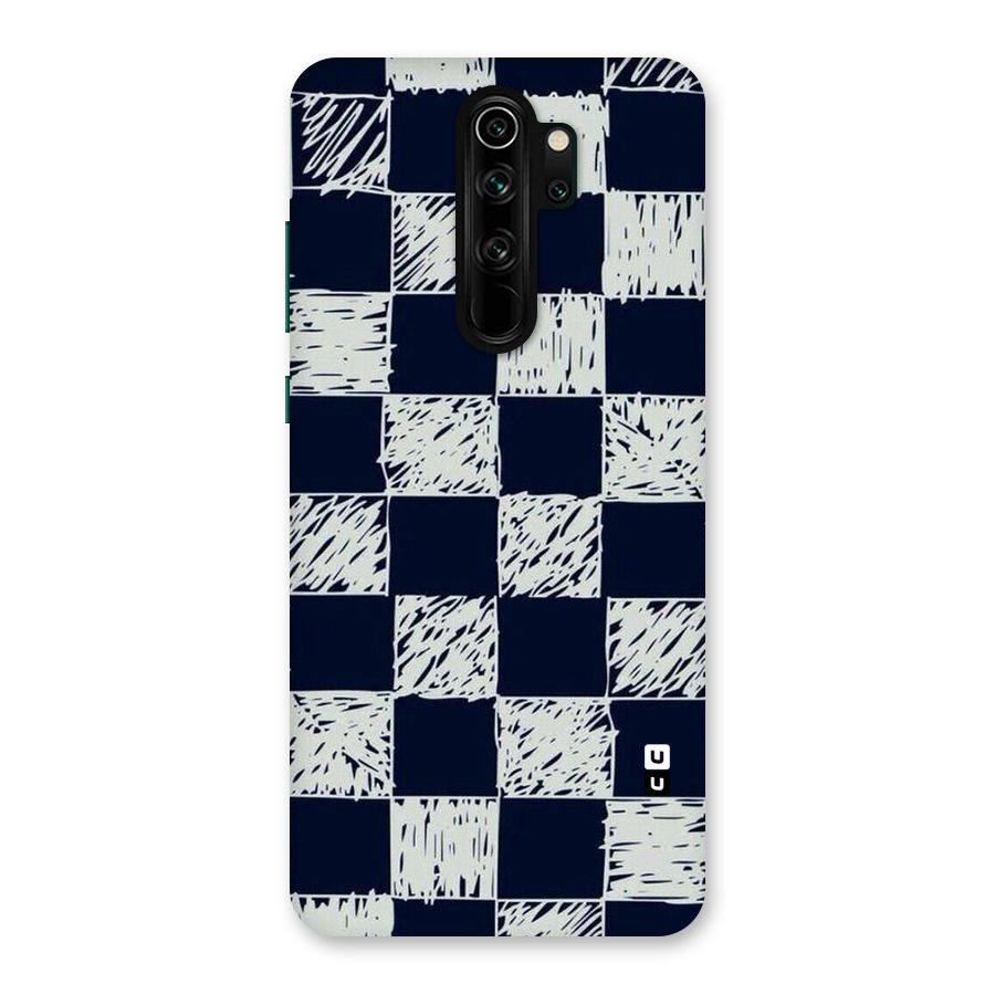Sketchy Check Design Back Case for Redmi Note 8 Pro