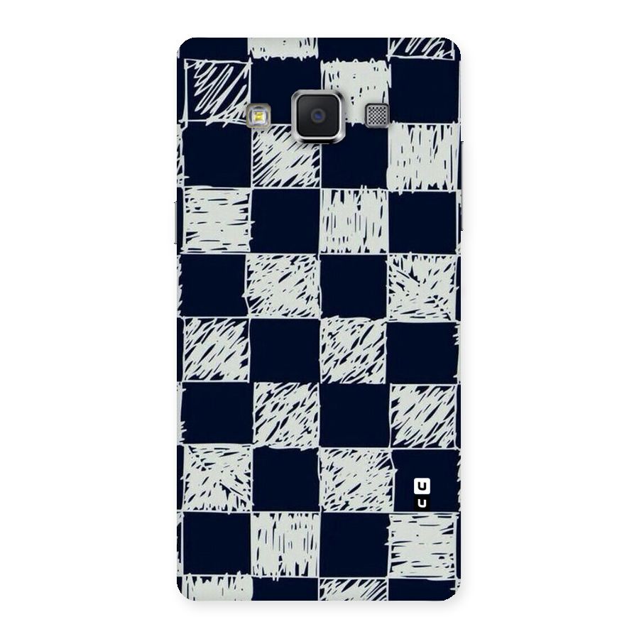 Sketchy Check Design Back Case for Samsung Galaxy A5