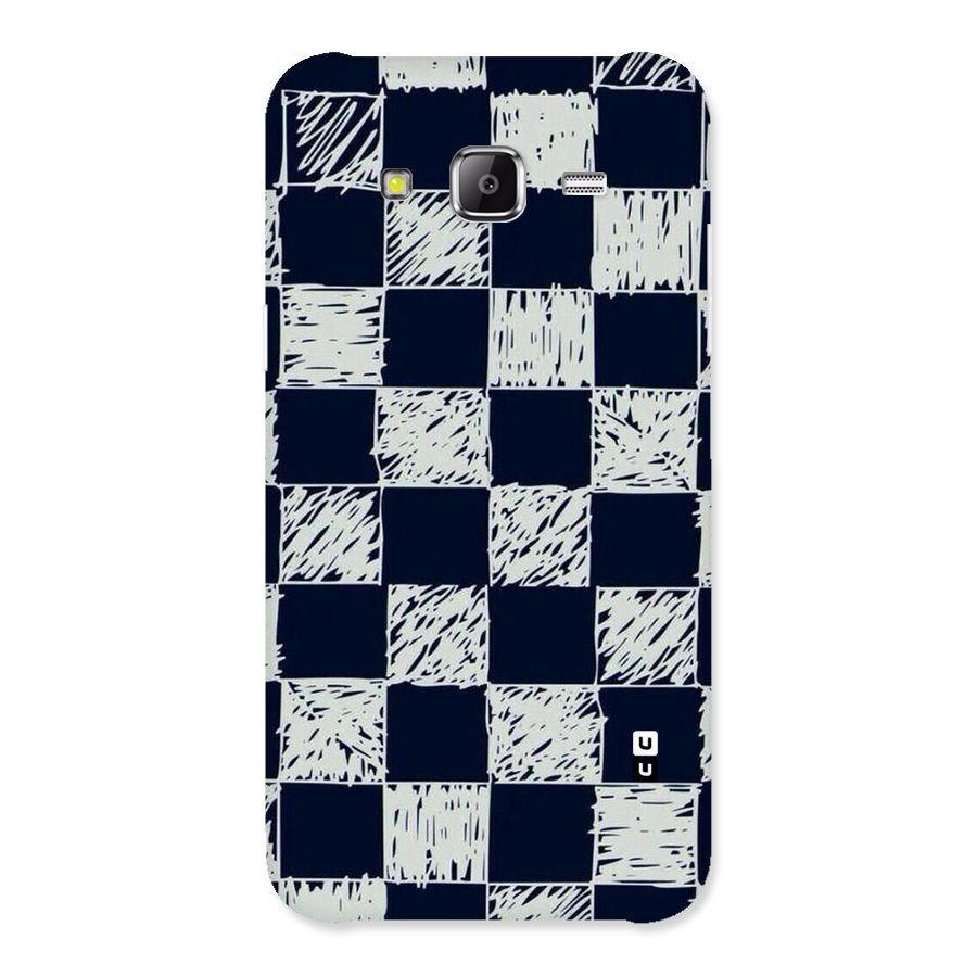 Sketchy Check Design Back Case for Samsung Galaxy J2 Prime