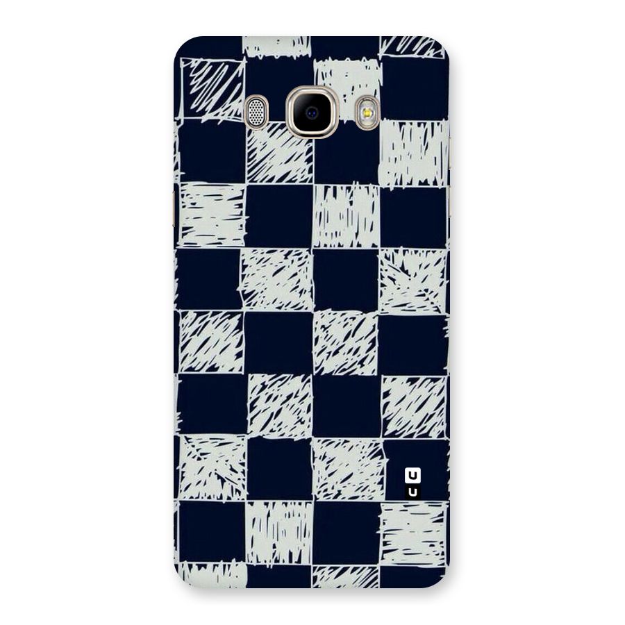 Sketchy Check Design Back Case for Samsung Galaxy J7 2016