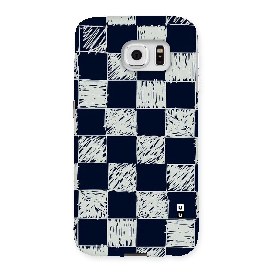 Sketchy Check Design Back Case for Samsung Galaxy S6