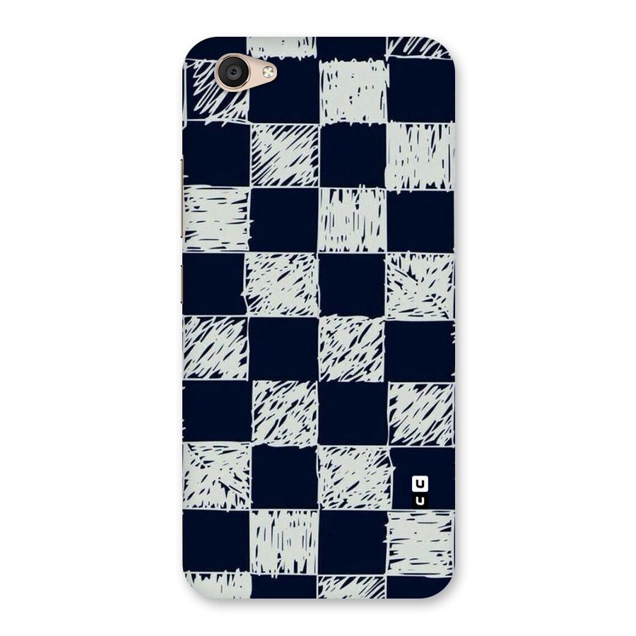 Sketchy Check Design Back Case for Vivo V5 Plus