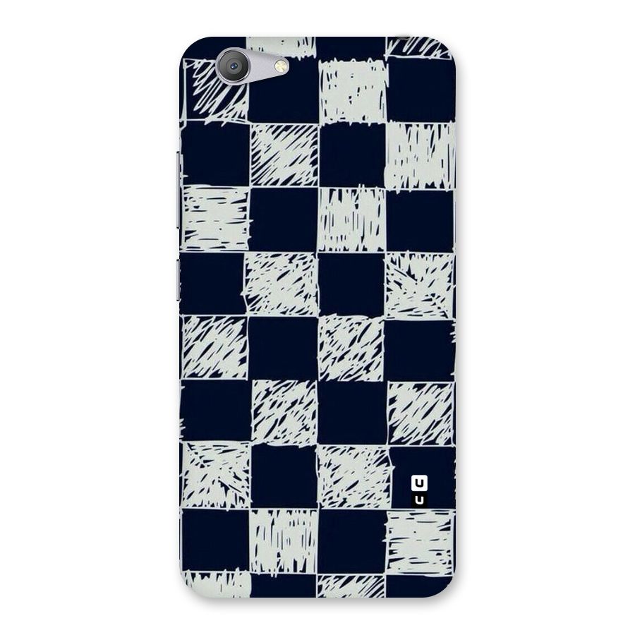Sketchy Check Design Back Case for Vivo Y53