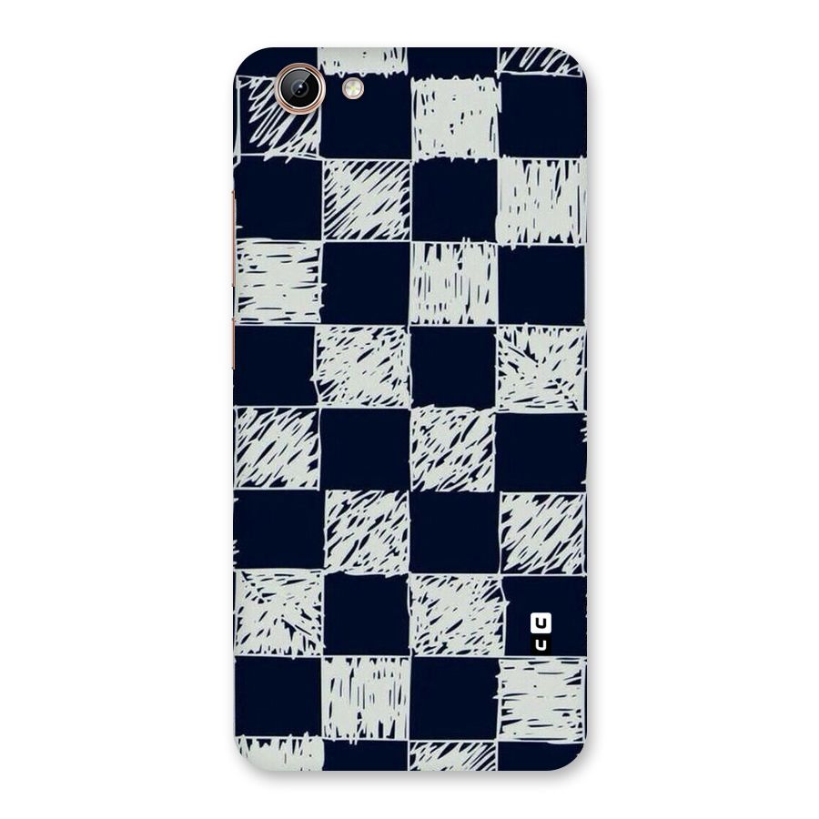 Sketchy Check Design Back Case for Vivo Y71
