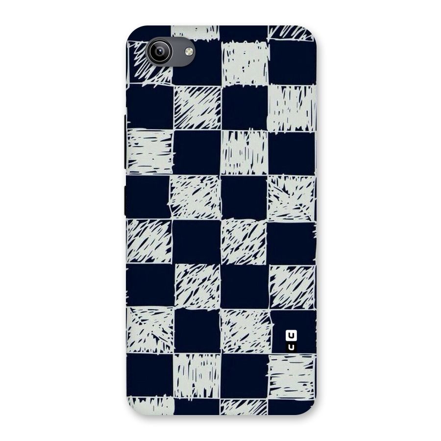Sketchy Check Design Back Case for Vivo Y81i
