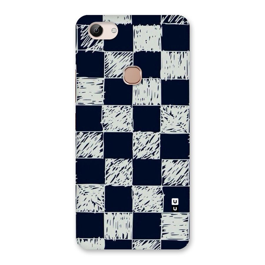 Sketchy Check Design Back Case for Vivo Y83