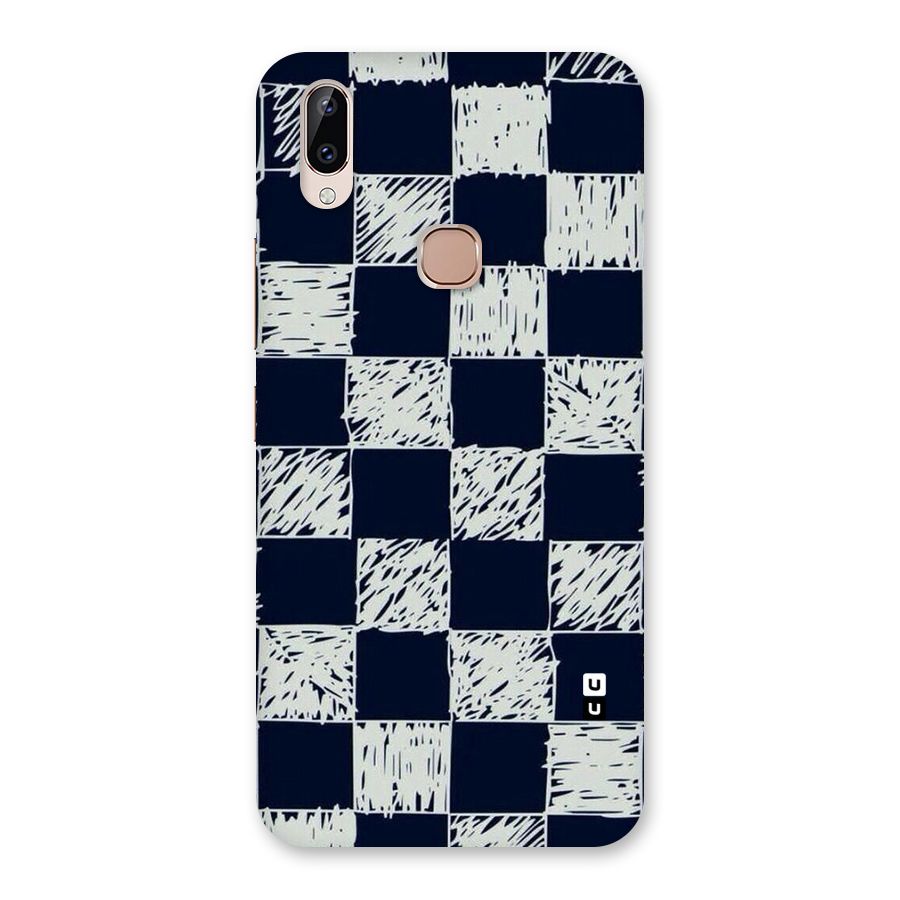 Sketchy Check Design Back Case for Vivo Y83 Pro