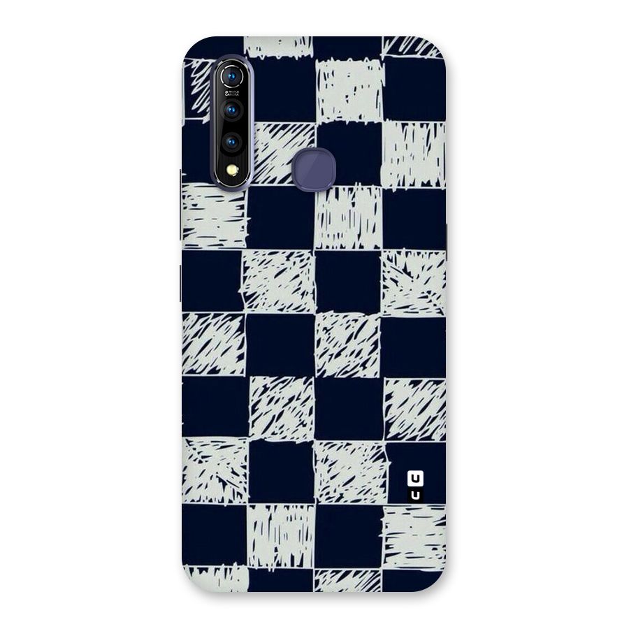 Sketchy Check Design Back Case for Vivo Z1 Pro